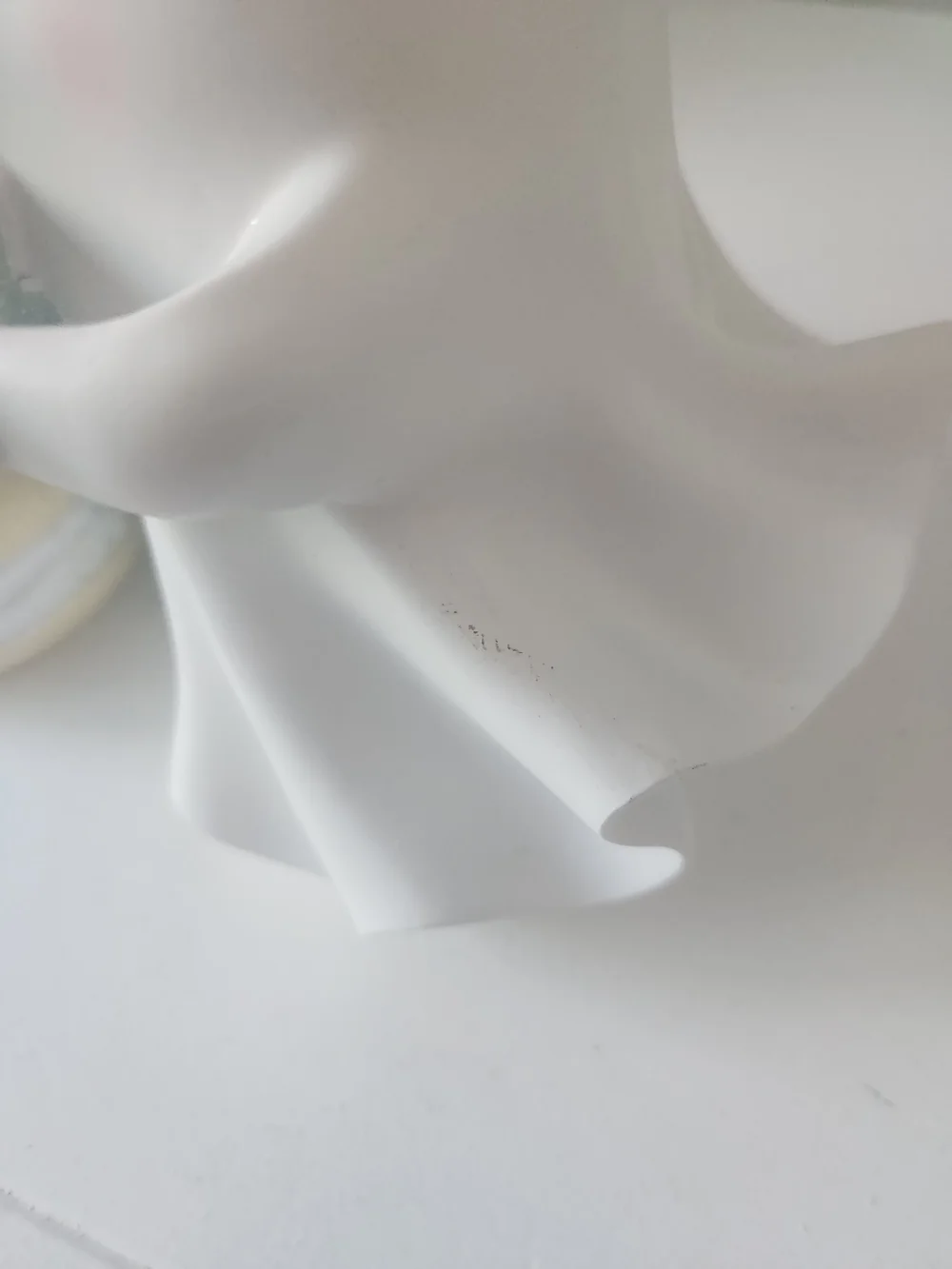 Pastel Ghost Tea Party Figurines - White with Pink, Blue & Mint Macarons